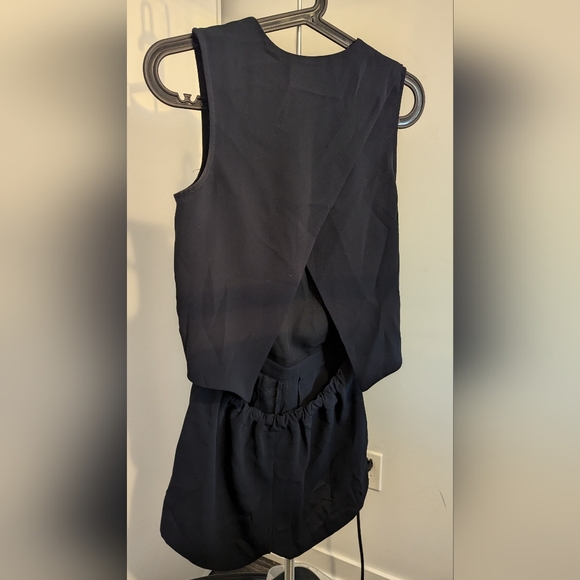 Club Monaco Navy Romper - Picture 5 of 7